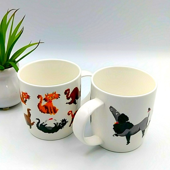 🐶HP! 2 Cat & Dog Mugs by Price Kensington. - Picture 4 of 13